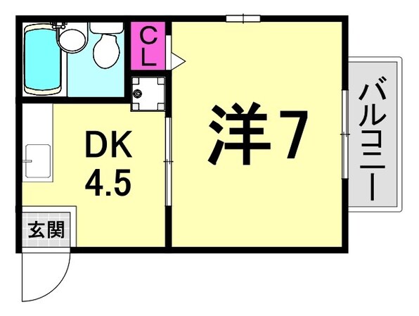 モンテ老松の物件間取画像